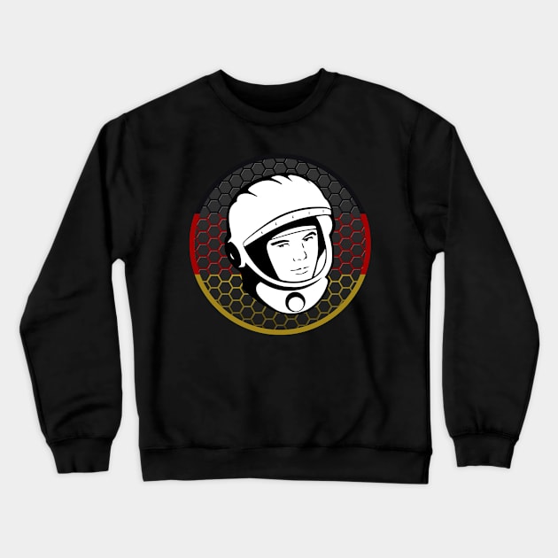 The German Astronaut Crewneck Sweatshirt by SPAZE